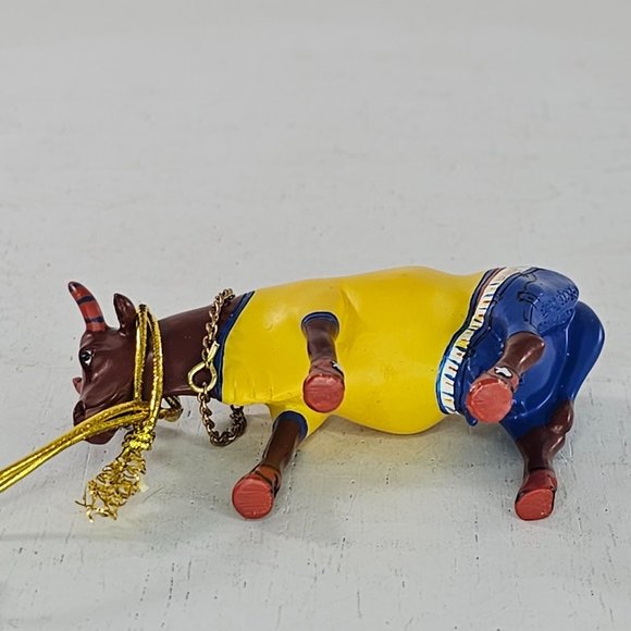 Cow Parade Mini Moo La Vie Bovine Figurine Brooklyn #23152 - Picture 7 of 8